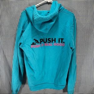 Push It F497 American Apparel ZIP Front Hoodie